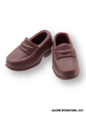 Soft Vinyl Loafers (Brown), Azone, Accessories, 1/12, 4580116040856